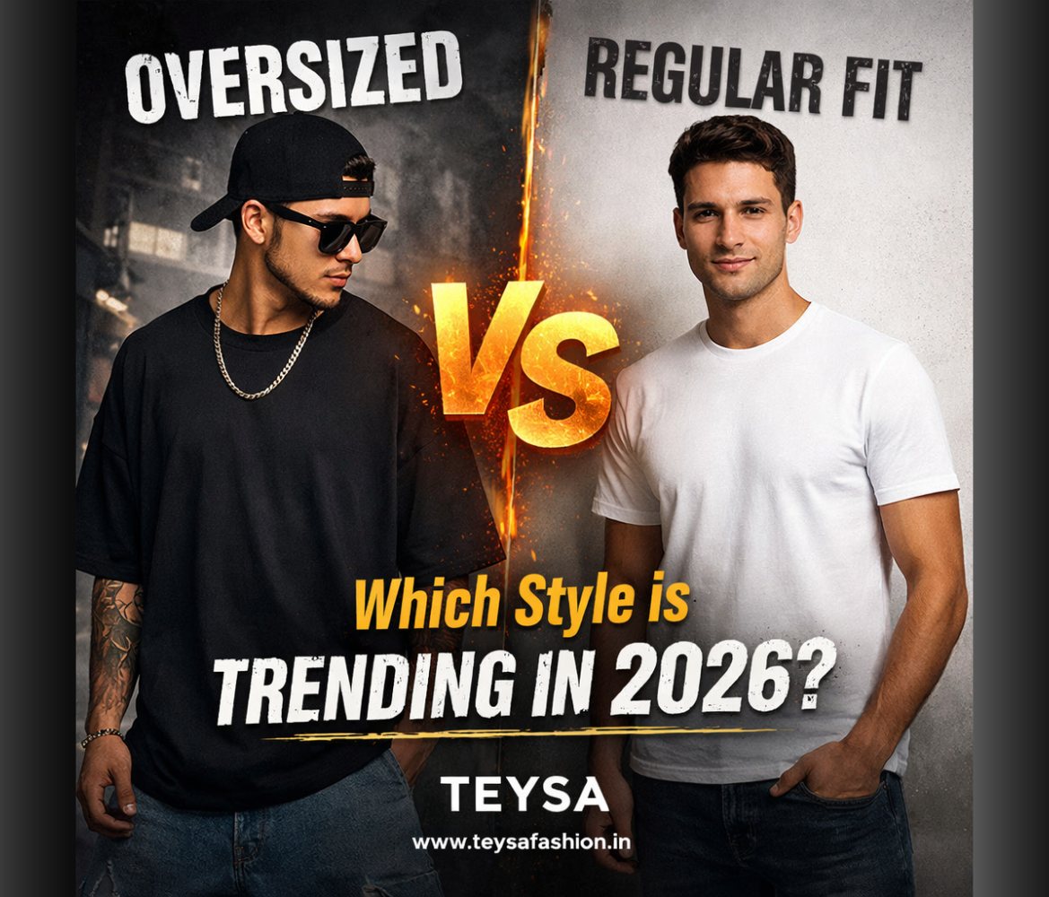 Oversized vs Regular Fit T-Shirts: Which Style Is Trending in 2026?